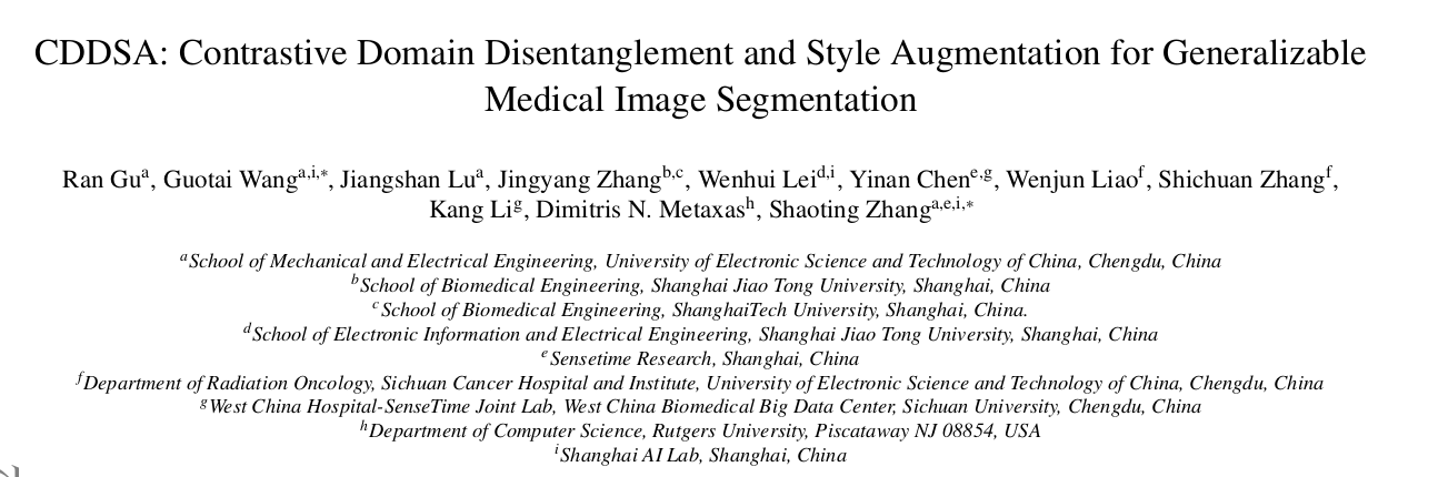 0-CDDSA: Contrastive Domain Disentanglement and Style Augmentation for Generalizable Medical Image Segmentation