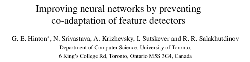 0-Improving neural networks by preventing coadaptation of feature detectors