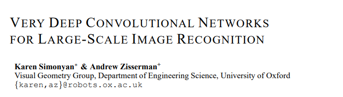 0-Very Deep Convolutional Networks For Large-Scale Image Recognition